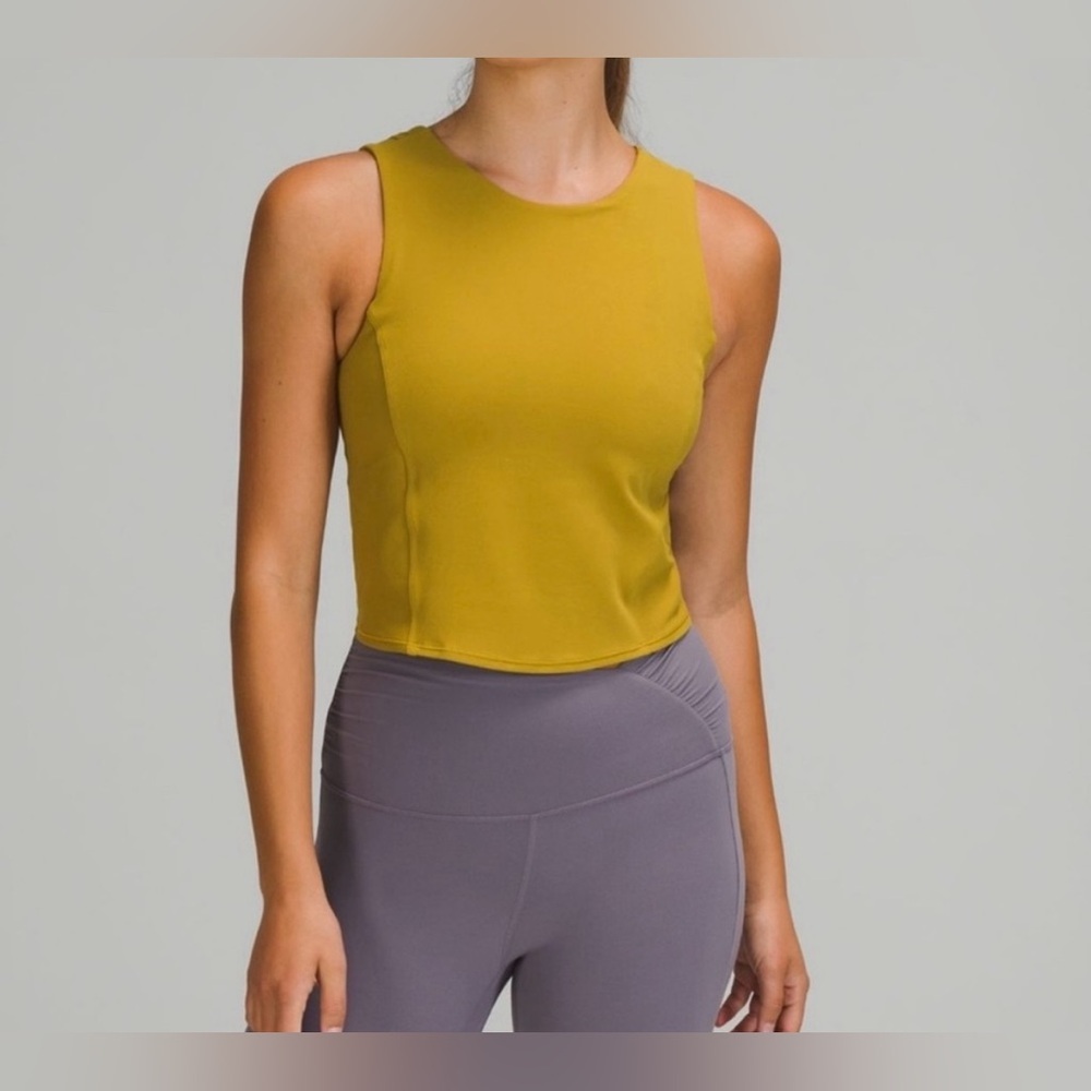 Lululemon Athletica Nulu Twist - Back Yoga Tank Top Size 6